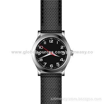 Newly Designed Watches with Alloy Case and Nylon Strap at Cheap Price